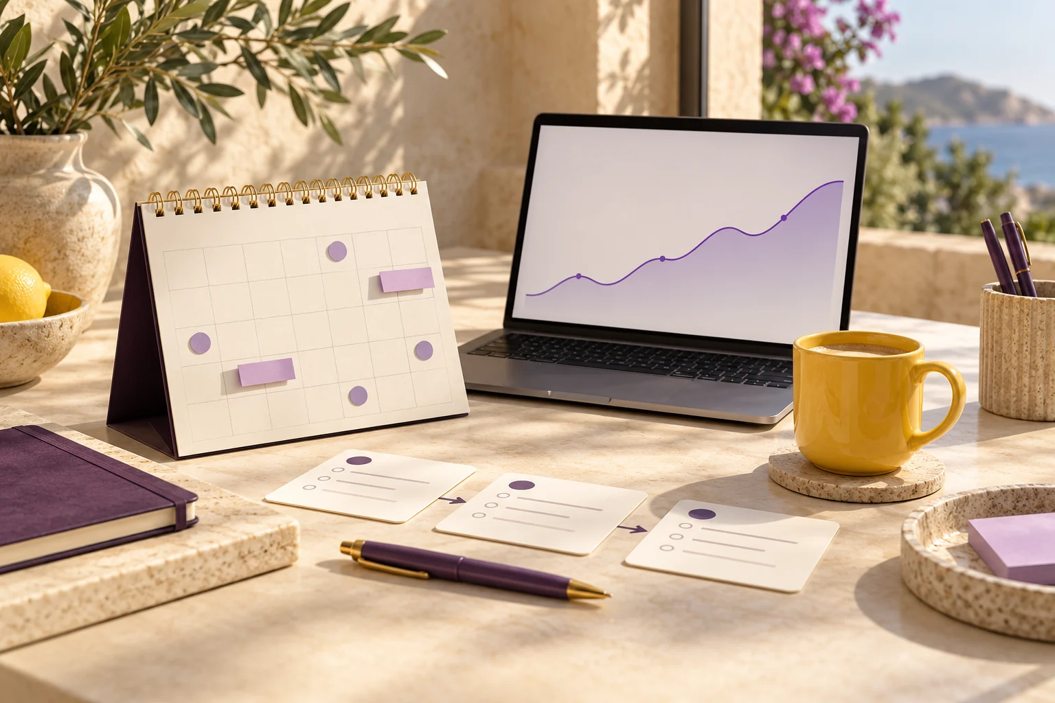 Composición ilustrativa del servicio de SEO Mensual